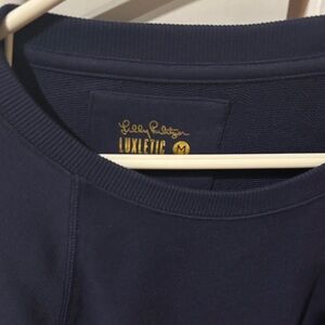 Lilly Pulitzer Luxletic Deep Blue Top